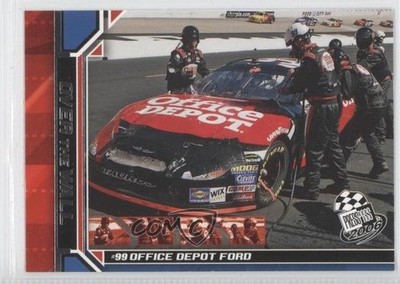 2006 Press Pass Over The Wall Carl Edwards Tracy Duncan Eric Slade Rookie RC 0b6