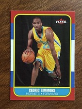 2006-07 Fleer 20th Anniversary #27 Cedric Simmons Rookie Card RC. rookie card picture