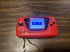 Working!!! GAME GEAR IPS Screen USB type C New Custom Shell Red
