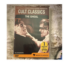 The Ghoul DVD Boris Karloff Cult Classics Black & White Remastered Tall Case
