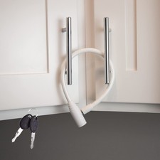 Child-Proof Refrigerator Lock for Kids Adults - Lock for French Door Fridge...