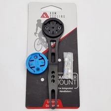 Kom Integrated Bar Mount Garmin & Wahoo Bicycle Computers Black OPEN PACKAGE