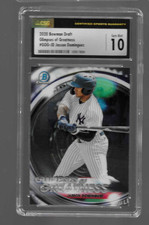 2020 Bowman Draft Glimpses of Greatness GOG-JD Jasson Dominguez CSG 10 GEM MT
