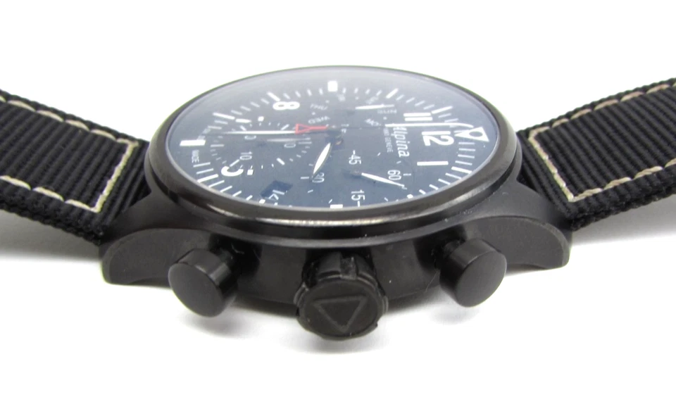 Alpina Startimer AL-371X4SP6 Quartz Chronograph 42mm Sapphire Crystal Day/Date - Image 4 of 4