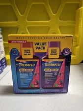 Theraflu Cold and Cough Nighttime and Daytime, Cough and Cold Medicine Exp.10/25