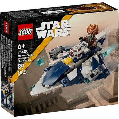 LEGO  Star Wars  75400 Plo Koons Jedi Starfighter  Microfighter