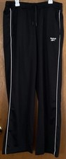 NWT Reebok Women's Pants Sz S Pull-On Speedwick Drawstring Tricot Pants,