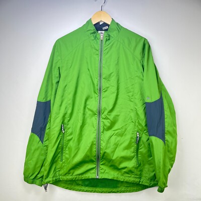 Vintage Alo Yoga Zip-Up Windbreaker Jacket Women's 2XL | eBay