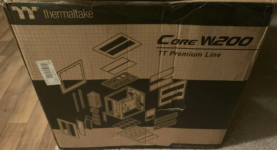 Thermaltake Core W200 XL-ATX Super Tower Chassis - Black (CA-1F5-00F1WN-00) - Image 2 of 4