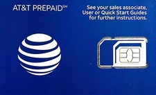 AT&T Prepaid SIM $50 Unlimited Talk & Text +Unlimited Data [BEST PRICE]