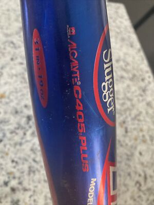 Batte de baseball Louisville Slugger métal 33/30 années 2000 TPX OMAHA