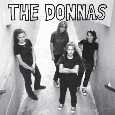 The Donnas   The Donnas - Natural With Black Swirl LP Vinyl Record 12'' - NEW