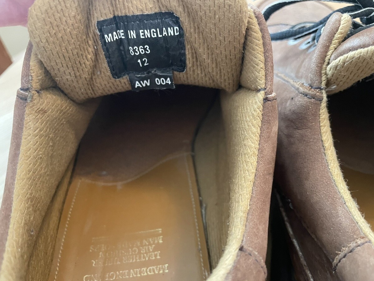 3583 8363 Brown Size 38 Leather Buzz 5-eye Grizzly leather shoes in Dark Brown | Dr. Martens main image 3