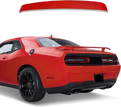 Fits 2008-2023 Challenger Factory Style Trunk Rear Spoiler Wing Redline