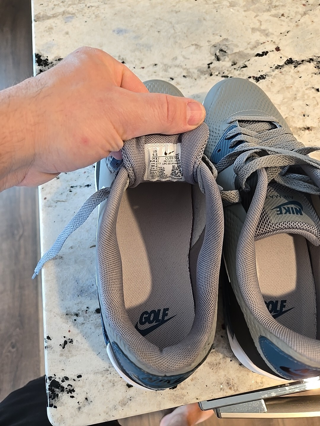 Nike Air Max Golf shoes 9.5