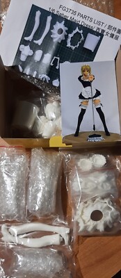 Fate Saber Maid Dress E2046 FG3735  anime Resin Garage Kit