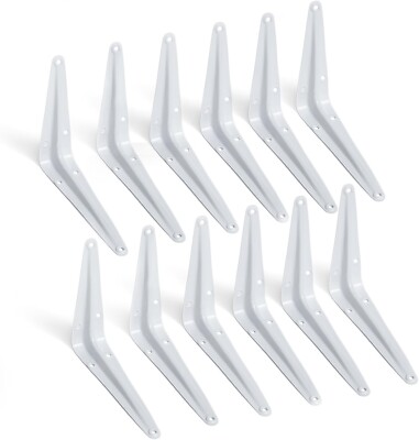 Metall Regalträger weiß Stütze London Mount Style stark Metallfix alle Größen