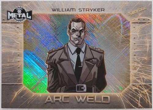 2020 Marvel X-Men Metal Universe - Arc Weld Card AW-22 William Stryker