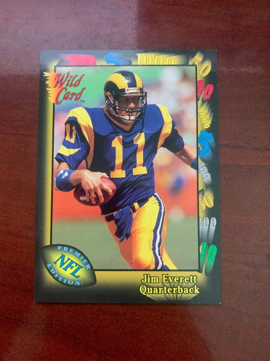1991 Wild Card - Jim Everett #15 for sale online | eBay