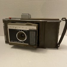 vintage Polaroid folding land camera Model J66 not tested