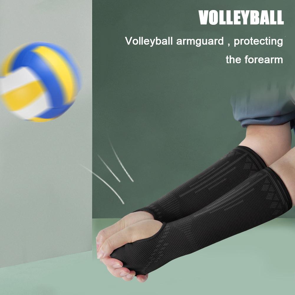 Volleyball Arm Guard Sleeves Sports Wristbands Protector Forearm T0T U6P3