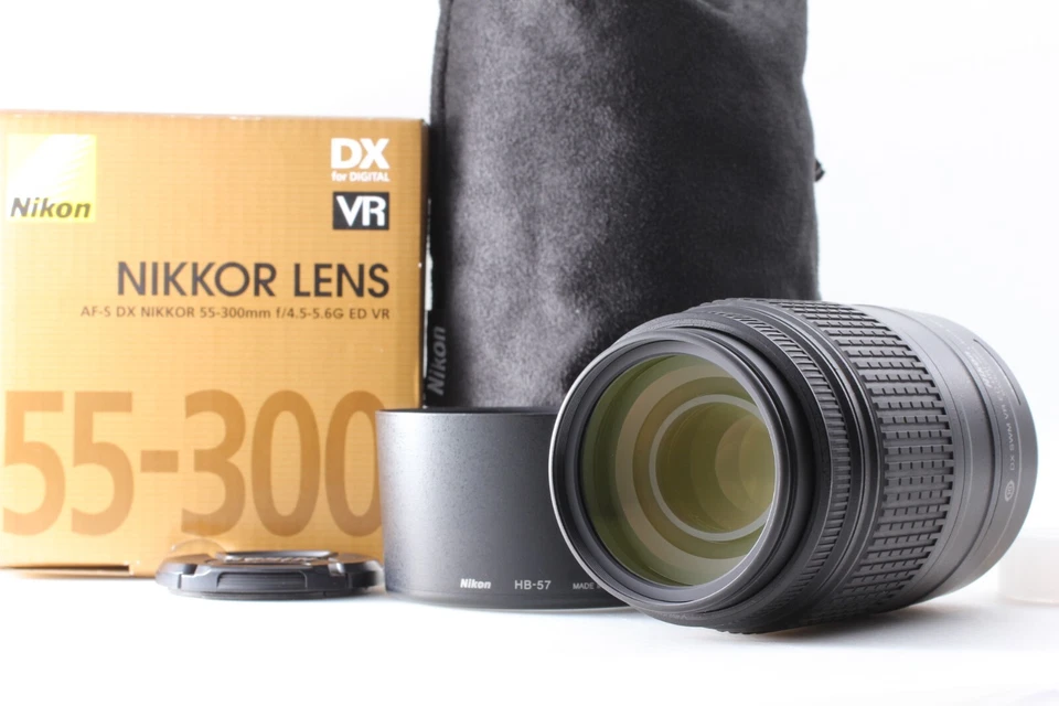 【Top Mint in Box】 Nikon AF-S AFS NIKKOR 55-300mm f/4.5-5.6 G DX ED VR From JAPAN - Image 2 of 4