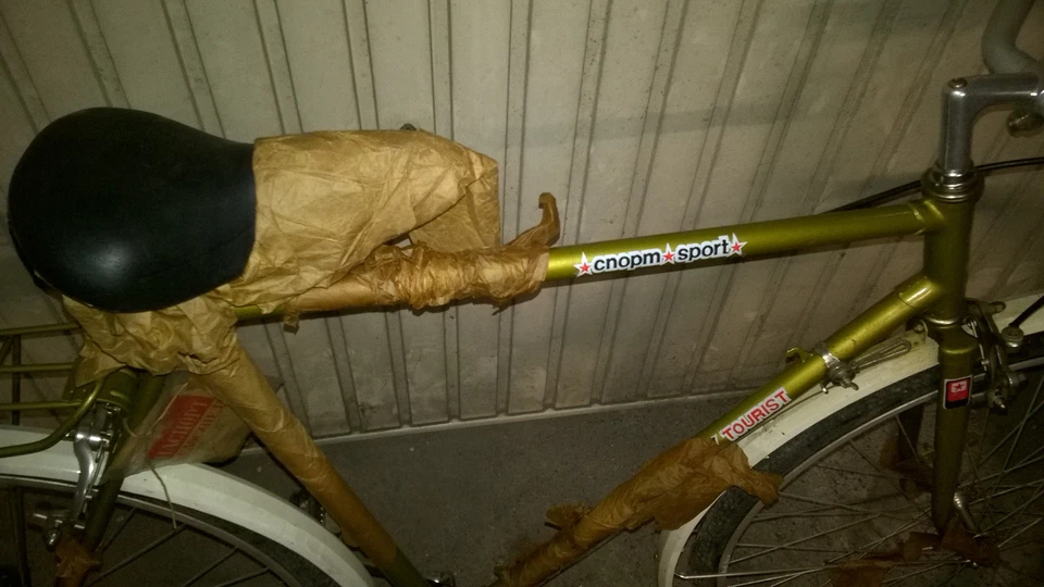 Vintage Fahrrad Tourist Sport Турист Спорт 51cm Rahmen aus 80er UdSSR + NEU/Rare - Bild 3 von 4