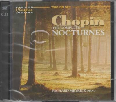 Frederic Chopin The Complete Nocturnes NEU 2CDs DDD Richard Meyrick Piano
