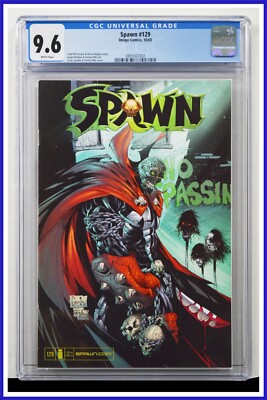 Spawn #129 CGC Graded 9.6 Image October 2003 White Pages Comic Book.