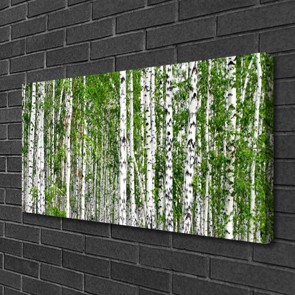 Impression sur toile nature nordique 100x50cm pour créer une ambiance zen dans la chambre