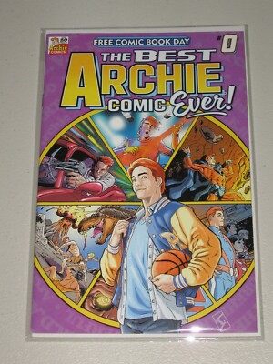 Best Archie 2022 FCBD Unstamped & NM! Mylar Bag + Board! 8 pix Combined Shipping
