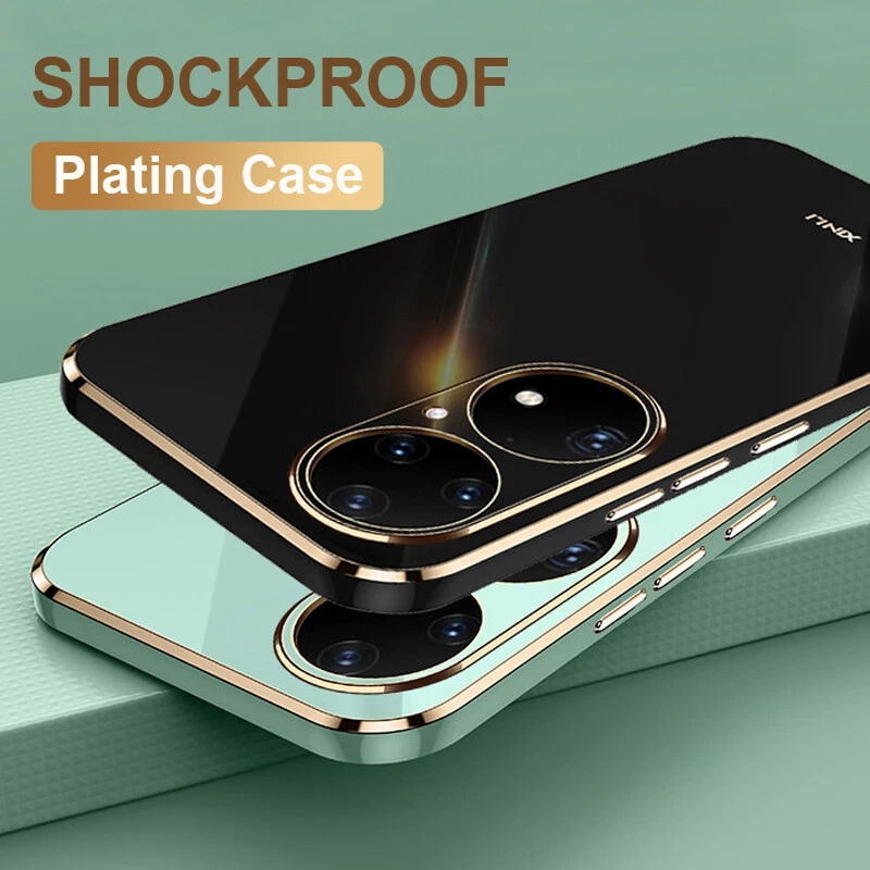 For Huawei P50 P40 Lite P30 Pro P20 Lite Slim Shockproof Plating Soft Case Cover - Image 2 of 4