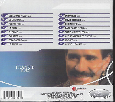 RARE cd SALSA Frankie Ruiz LIMITED EDITION mi libertad Tu Me Vuelves Loco