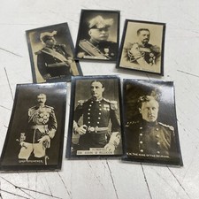 TOBACCO Cigarette Card 1916 Great War Major Drapkin Soldier Royal WW1 Eng Lot