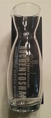 AUCHENTOSHAN LOGO SINGLE MALT SCOTCH WHISKY GLENCAIRN WATER CARAFE