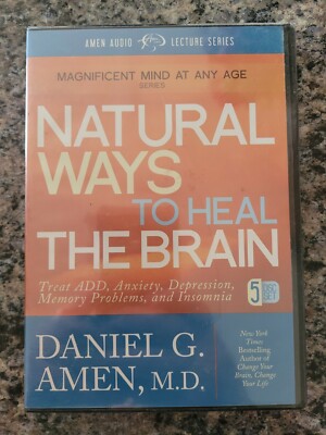 Natural Ways To Heal The Brain Daniel G Amen MD 5-CD Set NEW IN PACKAGE