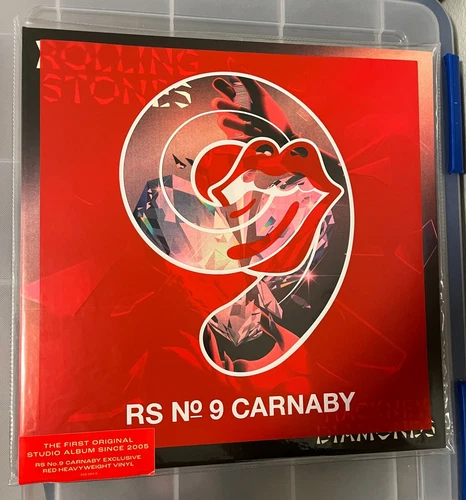 The Rolling Stones - Hackney Diamonds - Ltd Edition Carnaby St. Red Vinyl LP