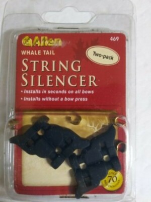 Allen Bow String Silencer -469 (WHALE TAIL) two pack (T)...