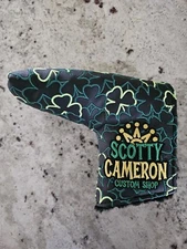  Scotty Cameron Custom Shop Feeling Lucky Headcover. Glow In The Dark. Blade