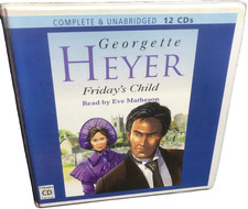 GEORGETTE HEYER Friday's Child CHIVERS AUDIOBOOKS 12 CDs COMPLETE & UNABRIDGED