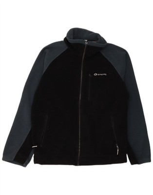 Sprayway Mens Fleece Jacket UK 38 Medium Black Colourblock Polyester AB02