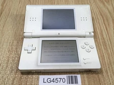 LG4570 Plz Read Item Condi Nintendo DS Lite Crystal White Console Japan