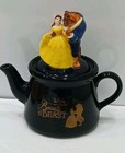 Disney Beauty & The Beast Blue Teapot With Sculpted Belle & Beast Dancing Lid — photo 1