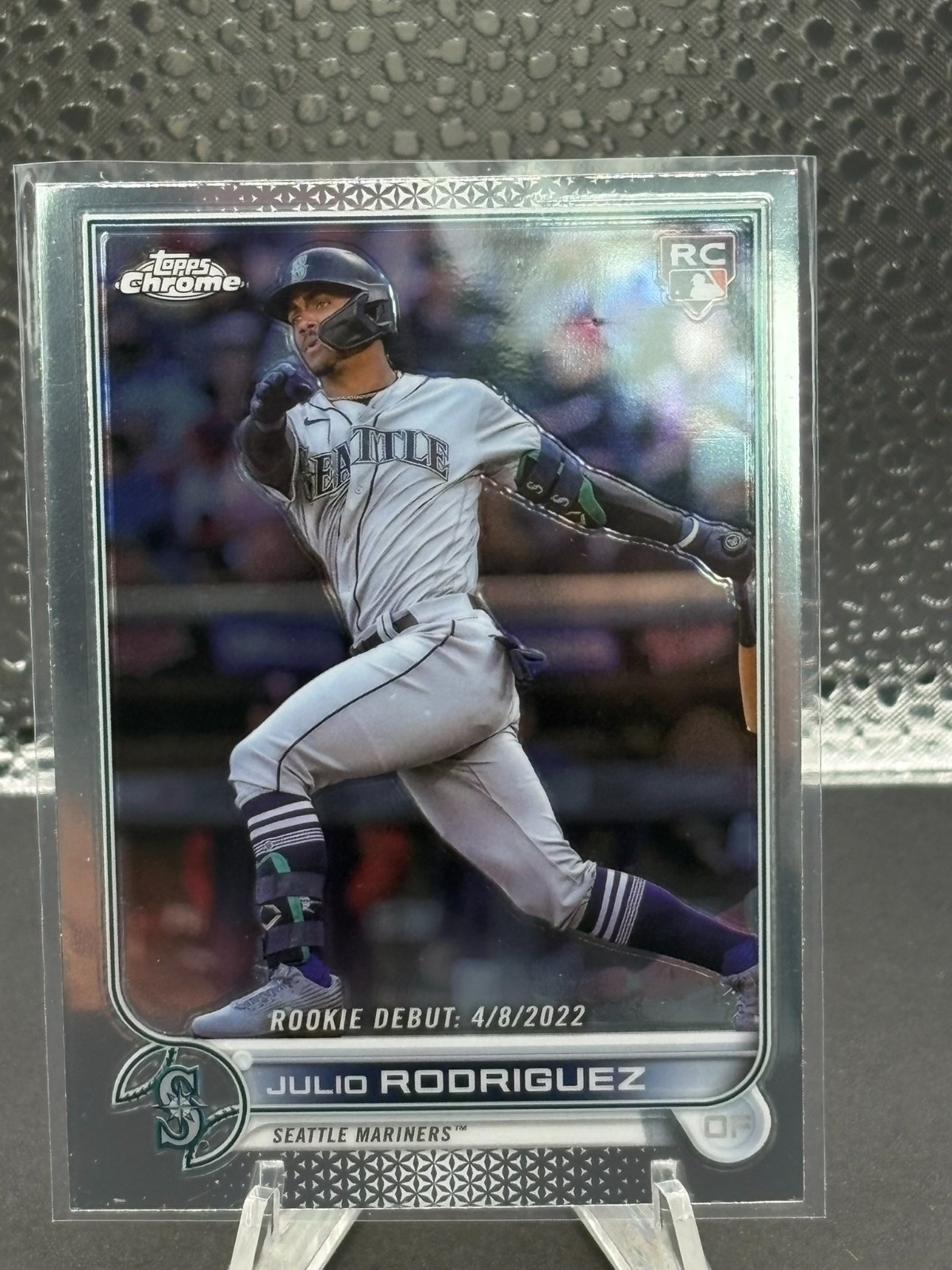 2022 Topps Chrome Update Julio Rodriguez Rookie Debut USC165