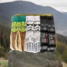 Disney Star Wars LFL Men s Crew Socks 3 pack NWOT