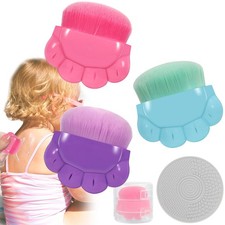 3 Pack Kids Sunscreen Applicator,Sunblock 4 Piece Set, Purple, Blue, Rose