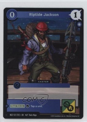 2025 MetaZoo - Torrential Tides MZ2 Reverse Foil Riptide Jackson #MZ2-137