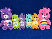 Lot Of 6 Care Bears Plush 10" - 13" 2020-2021 Good Condition