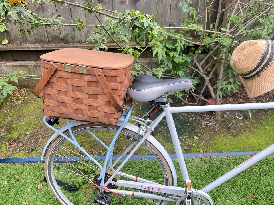 Bicicleta pública clásica vintage para mujer pequeña/mediana estilo holandés - frenos Shimano Foto 2 de 4