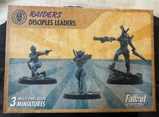 Fallout Wasteland Warfare Raiders Disciples Leaders Sealed